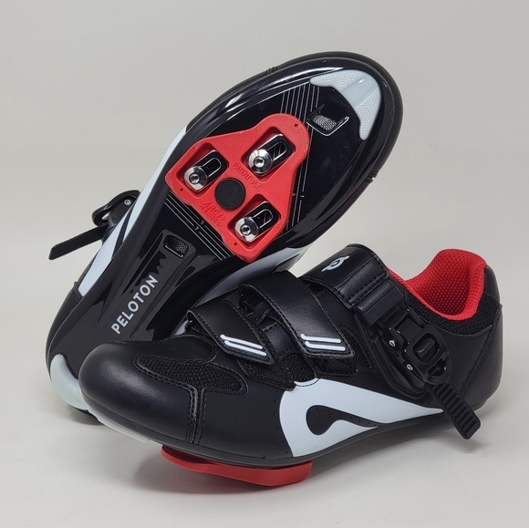 Peloton Size 40 US Men's 7 Women's 9 Cycling Black Bike Shoes PL-SH-B-40 - Picture 1 of 11